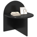 vidaXL Éjjeli asztal 2 pcs Fekete Tölgy 40 x 35,5 x 45,5 cm Mérnöki fa