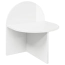 vidaXL Éjjeli asztal 2 db Magasfényű Fehér 40 x 35,5 x 45,5 cm