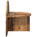 vidaXL Éjjeli asztal Antik Fa 40 x 35,5 x 45,5 cm Mérnöki fa