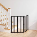 vidaXL Kutya Kapu 2 pcs Fekete 60 x 80 cm Horganyzott acél