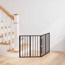 vidaXL Kutya Kapu 2 pcs Fekete 60 x 60 cm Horganyzott acél