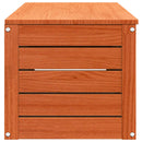 vidaXL Tároló Doboz Faggyú barna 89 x 36,5 x 33 cm Tömör fenyőfa