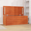 vidaXL Tároló Doboz Faggyú barna 109 x 36,5 x 33 cm Tömör fenyőfa