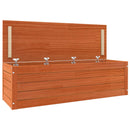 vidaXL Tároló Doboz Faggyú barna 109 x 36,5 x 33 cm Tömör fenyőfa