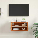 vidaXL Fali Szekrény Faggyú barna 60 x 30 x 30 cm Tömör fenyőfa