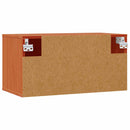 vidaXL Fali Szekrény Faggyú barna 60 x 30 x 30 cm Tömör fenyőfa