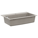 vidaXL Mosogató Szürke 795 x 505 mm Gránit