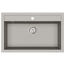 vidaXL Mosogató Szürke 795 x 505 mm Gránit