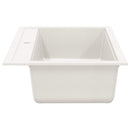 vidaXL Mosogató Fehér 795 x 505 mm Gránit