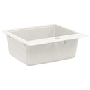 vidaXL Mosogató Fehér 470 x 440 mm Gránit