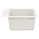 vidaXL Mosogató Fehér 470 x 440 mm Gránit
