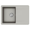 vidaXL Mosogató Szürke 670 x 460 mm 80% Kvarc és 20% Gyanta