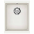 vidaXL Mosogató Fehér 370 x 460 mm 80% Kvarc és 20% Gyanta