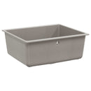 vidaXL Mosogató Szürke 530 x 460 mm 80% Kvarc és 20% Gyanta