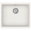 vidaXL Mosogató Fehér 530 x 460 mm 80% Kvarc és 20% Gyanta