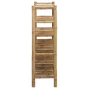 vidaXL Cipőtartó polcokkal Természetes 68 x 28 x 96 cm Bambusz