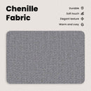 vidaXL Kanapé Szett 2 pcs Világosszürke Poliészter