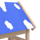 vidaXL Játék Torny Barna 52.5 x 46.5 x 208 cm Tömör fenyőfa