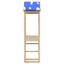 vidaXL Játék Torny Barna 52.5 x 46.5 x 208 cm Tömör fenyőfa