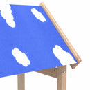 vidaXL Játék Torny Barna 52,5 x 46,5 x 195 cm Tömör fenyőfa