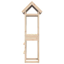 vidaXL Játék Torny Barna 52,5 x 46,5 x 195 cm Tömör fenyőfa
