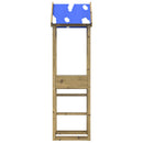 vidaXL Játék Torny Barna 52,5 x 46,5 x 195 cm Szilárd Impregnált Fa
