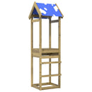 vidaXL Játék Torny Barna 52,5 x 46,5 x 195 cm Szilárd Impregnált Fa