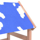 vidaXL Játék Torny Barna 52,5 x 110,5 x 215 cm Szilárd Douglas Fa