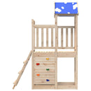 vidaXL Játék Torny Barna 110,5 x 52,5 x 215cm Tömör Fenyőfa