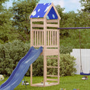 vidaXL Játék Torny Barna 52,5 x 85 x 265 cm Tömör fenyőfa