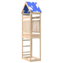 vidaXL Játék Torny Barna 52,5 x 85 x 265 cm Tömör fenyőfa