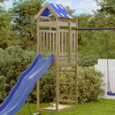 vidaXL Játék Torny Barna 52.5 x 85 x 239 cm Szilárd Impregnált Fa