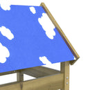 vidaXL Játék Torny Barna 85 x 52,5 x 239 cm Szilárd Impregnált Fa