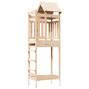 vidaXL Játék Torny Barna 52,5 x 85 x 238 cm Tömör fenyőfa