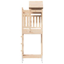 vidaXL Játék Torny Barna 52,5 x 85 x 238 cm Tömör fenyőfa
