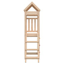 vidaXL Játék Torny Barna 110,5 x 52,5 x 214 cm Tömör fenyőfa