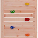 vidaXL Játék Torny Barna 110,5 x 52,5 x 214 cm Szilárd Douglas Fa