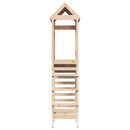 vidaXL Játék Torny Barna 52,5 x 85 x 238 cm Tömör fenyőfa