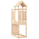 vidaXL Játék Torny Barna 53 x 110,5 x 214 cm Tömör fenyőfa