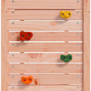 vidaXL Játék Torny Barna 53 x 110,5 x 214 cm Szilárd Douglas Fa
