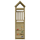 vidaXL Játék Torny Barna 53 x 110,5 x 214 cm Szilárd Impregnált Fa