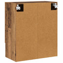 vidaXL Fali Szekrény Falra szerelhető Öreg fa 60 x 31 x 70 cm Faanyag