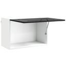 vidaXL Mosogatógép panel Kalmar Fekete tölgy 60 x 31 x 40 cm Faanyag