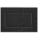 vidaXL Mosogatógép panel Kalmar Fekete tölgy 60 x 31 x 40 cm Faanyag