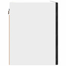 vidaXL Mosogatógép panel Kalmar Fekete tölgy 60 x 31 x 40 cm Faanyag