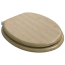 vidaXL Lágy záródású WC ülőke Világos bambusz szín 44 x 38 cm MDF lap