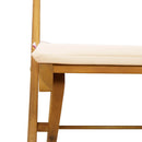 vidaXL Kültéri bistro székek 2 pcs Krémfehér 40 x 53 x 80 cm