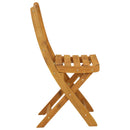 vidaXL Kültéri bistro székek 4 pcs Természetes 40 x 42 x 85 cm