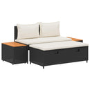 vidaXL Kültéri kanapé szett 4 -Seater 4 pcs 55 x 30 x 39 cm