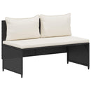 vidaXL Kültéri kanapé szett 4 -Seater 4 pcs 55 x 30 x 39 cm